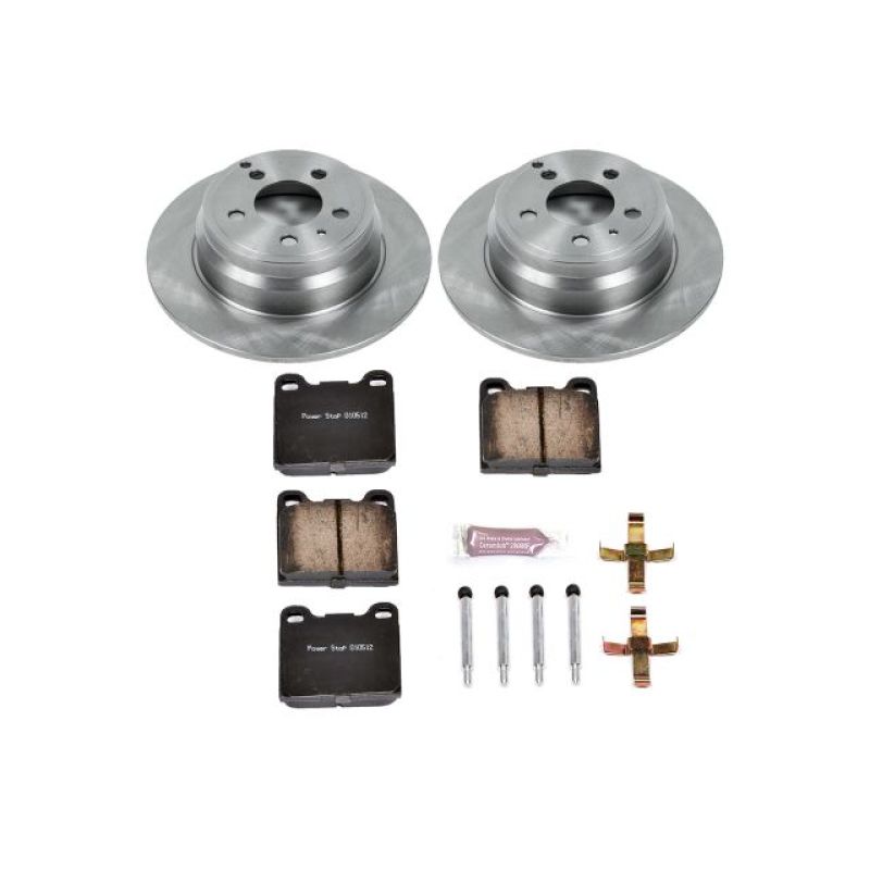 PSB Autospecialty Kit - Power Stop 94-97 Volvo 850 Rear Autospecialty Brake Kit