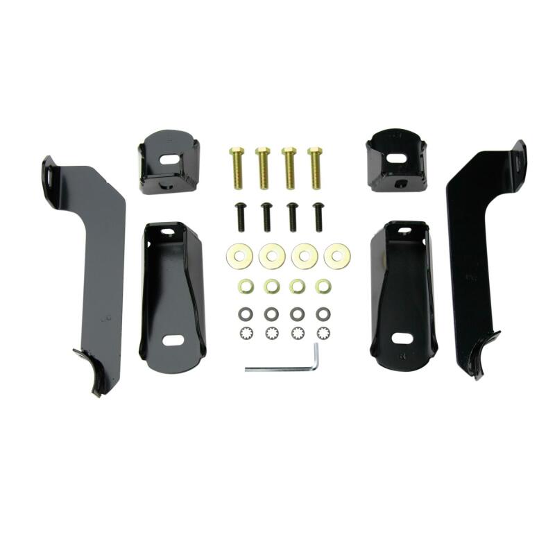 WES Nerf Bars - E-Series 3 - Westin 2014-2018 Chevy Silverado 1500 Crew Cab (Body Mount) E-Series 3 Nerf Step Bars - Black