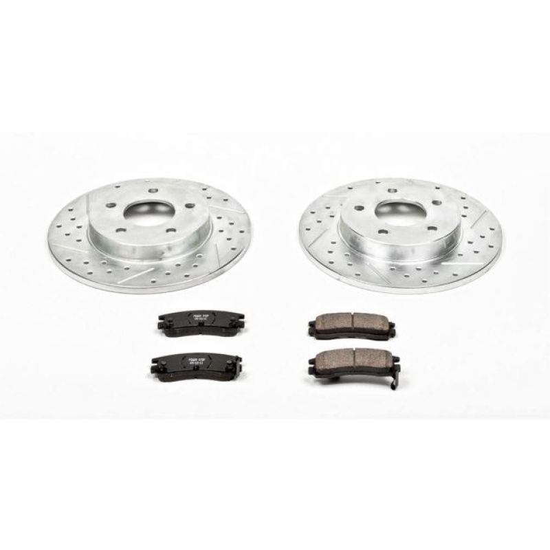 PSB Z23 Evolution Kit - Power Stop 94-96 Cadillac DeVille Rear Z23 Evolution Sport Brake Kit