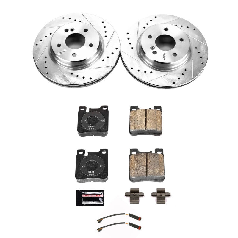 PSB Z23 Evolution Kit - Power Stop 07-10 Mercedes-Benz SLK55 AMG Rear Z23 Evolution Brake Kit