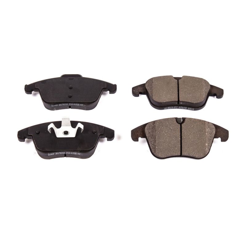 PSB Z16 Evolution Brake Pads - Power Stop 16-18 Jaguar XE Front Z16 Evolution Ceramic Brake Pads
