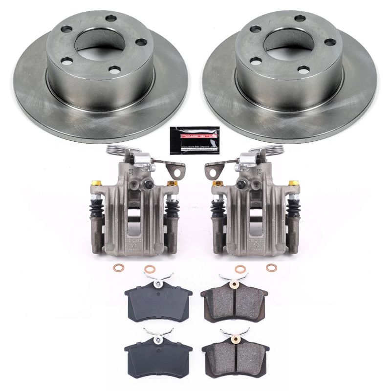 PSB Autospecialty Kit w/Cals - Power Stop 98-04 Audi A6 Rear Autospecialty Brake Kit w/Calipers