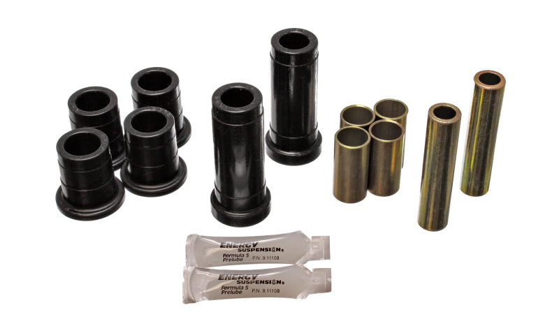 ES Cntrl Arm Bushings - Black - Energy Suspension 72-78 Ford Black Front End Control Arm Bushing Set
