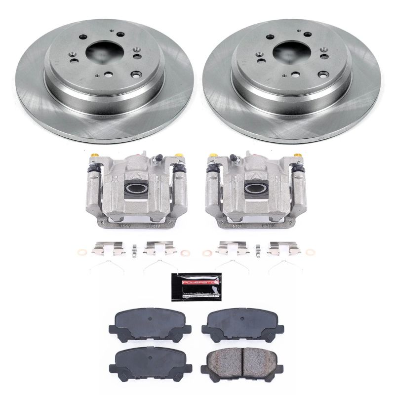 PSB Autospecialty Kit w/Cals - Power Stop 09-11 Honda Pilot Rear Autospecialty Brake Kit w/Calipers