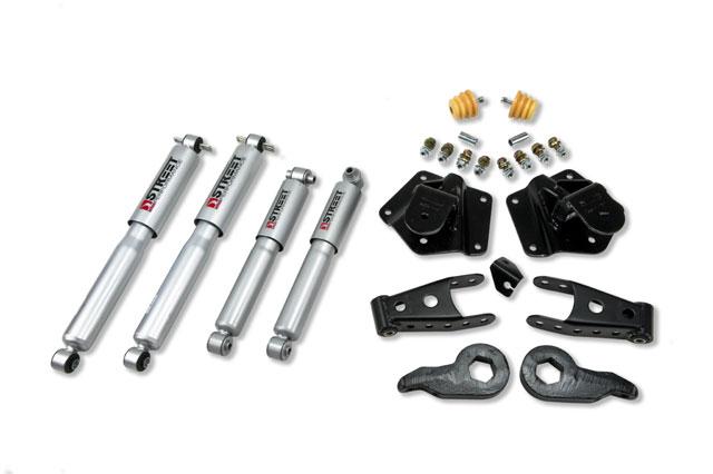 BT Lower Kit w SP Shocks - Belltech LOWERING KIT WITH SP SHOCKS