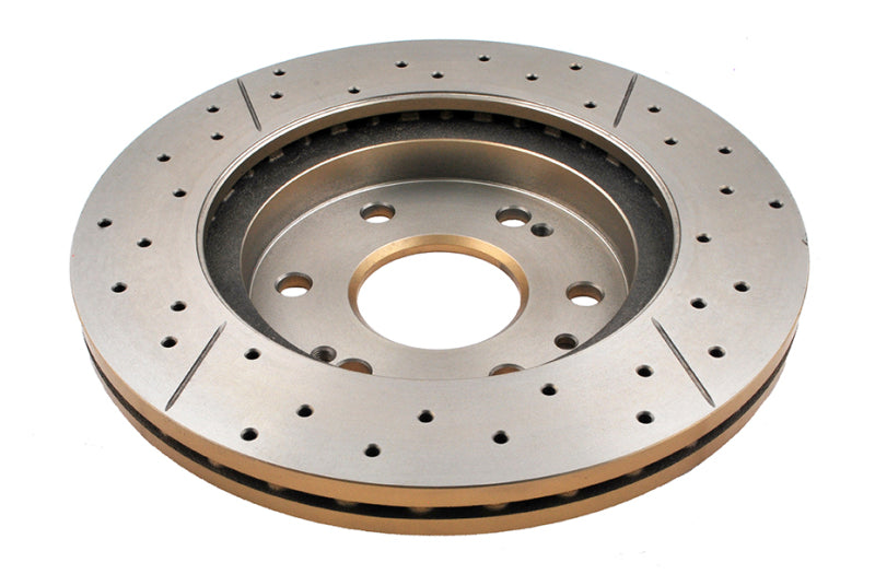 DBA Street Slot&Drill Rotors - DBA 05-19 Chevrolet Silverado 1500 Front Street Series Drilled & Slotted Rotor