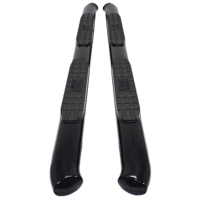 WES Nerf Bars - PRO TRAXX 4 - Westin 2022 Nissan Frontier Crew Cab PRO TRAXX 4 Oval Nerf Step Bars - Black