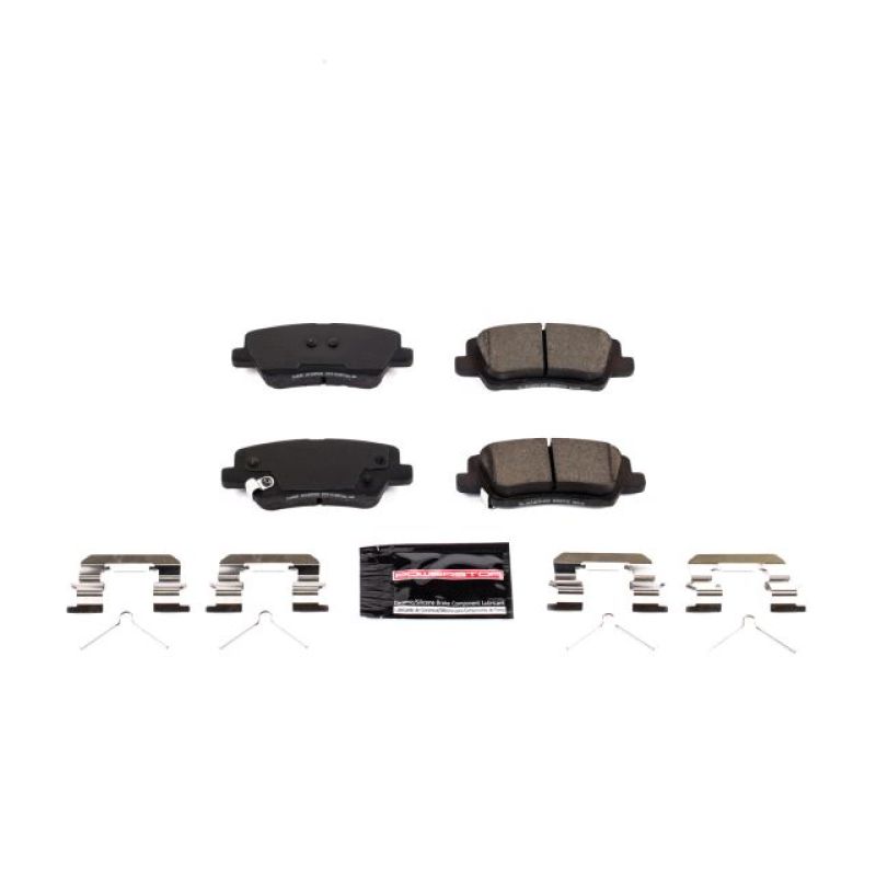 PSB Z23 Evolution Brake Pads - Power Stop 2016 Cadillac ATS Rear Z23 Evolution Sport Brake Pads w/Hardware