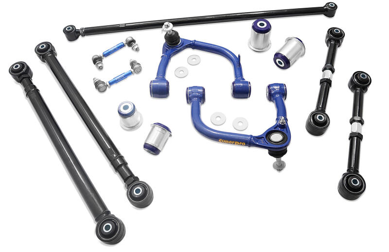 SPR Bushing Kits - SuperPro 21+ Toyota Land Cruiser 300 Vehicle Performance & Geometry Upgrade Kit- (Front & Rear)