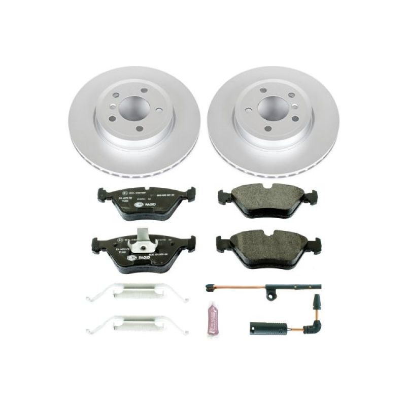 PSB Euro-Stop Kit - Power Stop 04-10 BMW X3 Front Euro-Stop Brake Kit