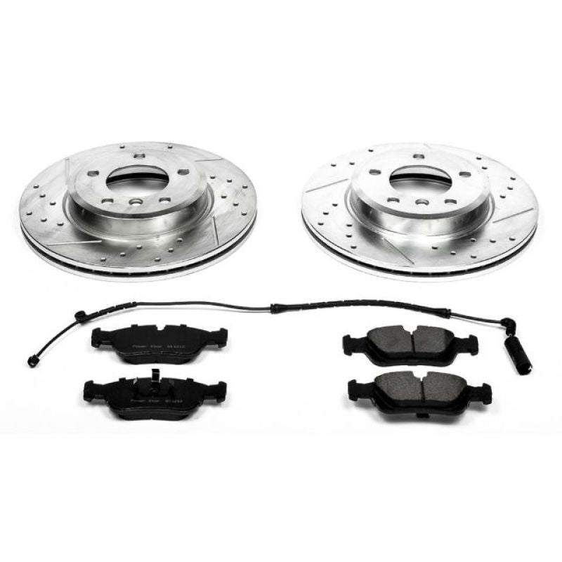 PSB Z23 Evolution Kit - Power Stop 2000 BMW 323i Front Z23 Evolution Sport Brake Kit
