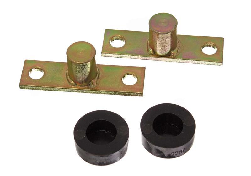 ES Tailgate Bushing Set - Energy Suspension Tailgate Spare Tire Bumper Set - Black