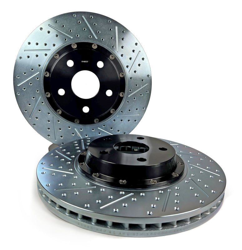 BAE Eradispeed Rotors - Baer Brakes 16-24 Chevy Camero SS Eradispeed+ Front SDZ 2-Piece Performance Brake Rotors