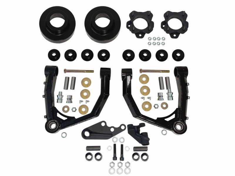 TUF Lift Kits - Tuff Country 2022+ Toyota Tundra 3in Lift w/ Boxed Uniball Control Arms & Front Diff Drop (No Shock)