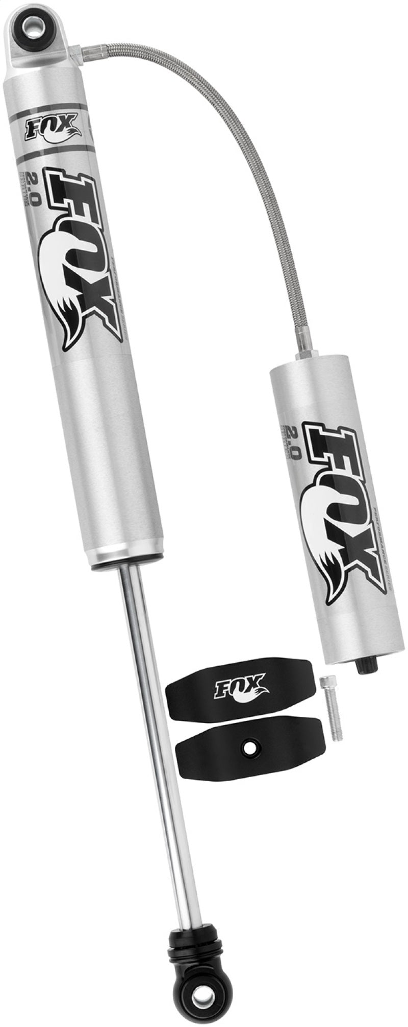 FOX 2.0 Perf Shock - Fox 2.0 Performance Series 10.1in. Smooth Body R/R Shock Aluminum / Std Travel / Eyelet Ends - Black