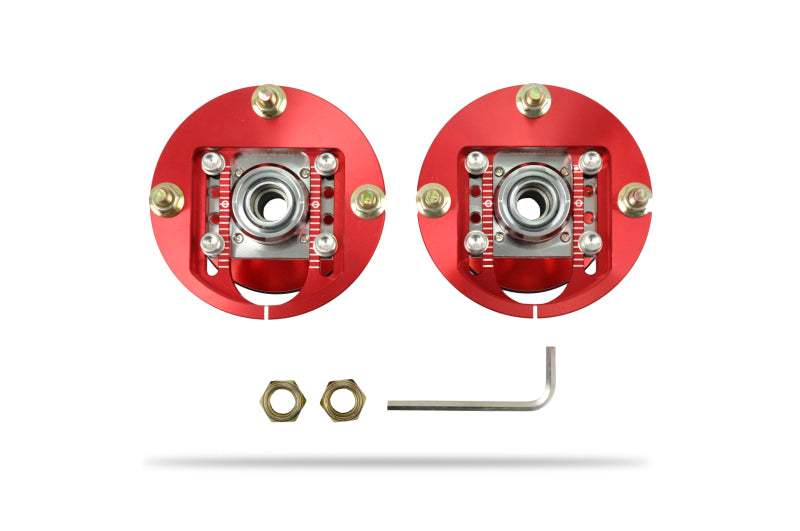 PED Adjustable Camber Plate - Pedders 09-14 Chevrolet Camaro Adjustable Camber Plates