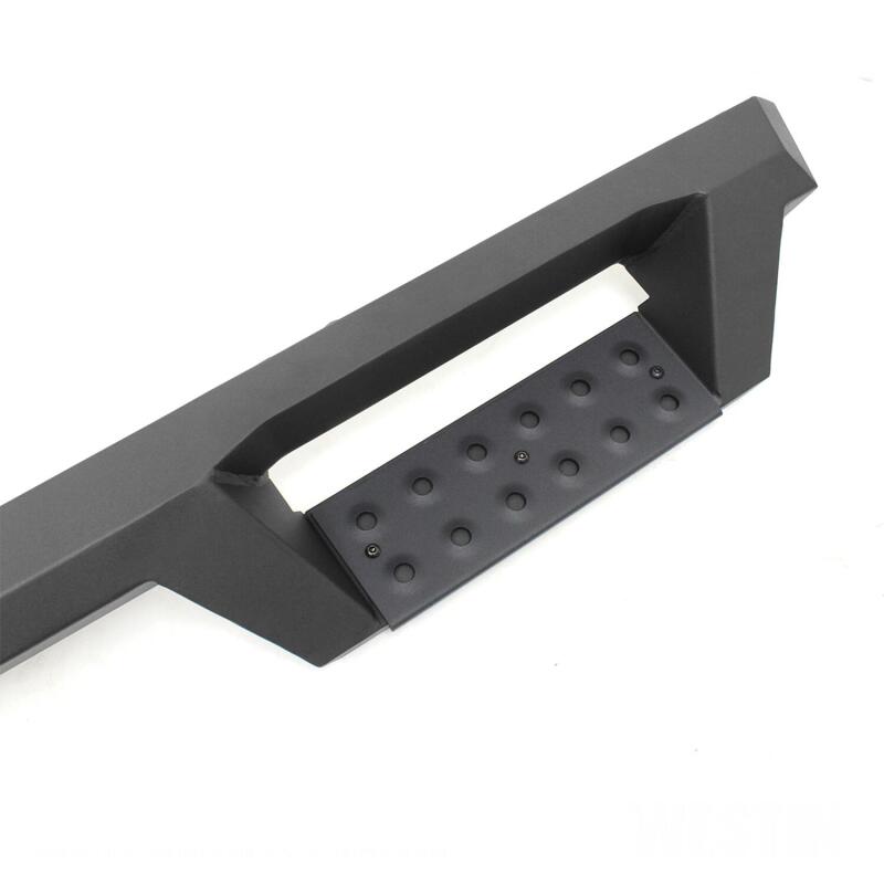 WES Nerf Bars - HDX Drop - Westin 2020 Chevy Silverado 2500/3500 Crew Cab (6.5ft Bed) HDX W2W Nerf Step Bars - Textured Black