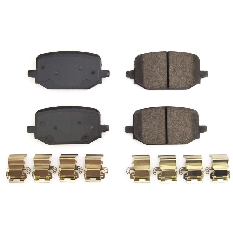 PSB Z17 Evolution Brake Pads - Power Stop 20-21 Ford Explorer Rear Z17 Evolution Ceramic Brake Pads w/Hardware