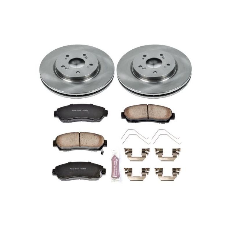 PSB Autospecialty Kit - Power Stop 12-15 Honda Crosstour Front Autospecialty Brake Kit