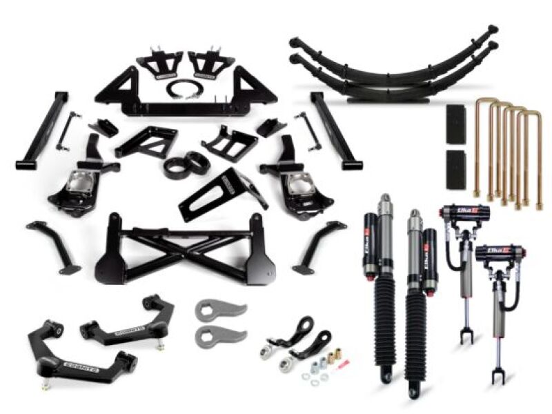 COG Lift Kit - Elite - Cognito 20-24 Chevy/GMC Silv/Sierra 2500/3500 HD 2WD/4WD 12in Elite Lift Kit w/ Elka 2.5 RR Shocks