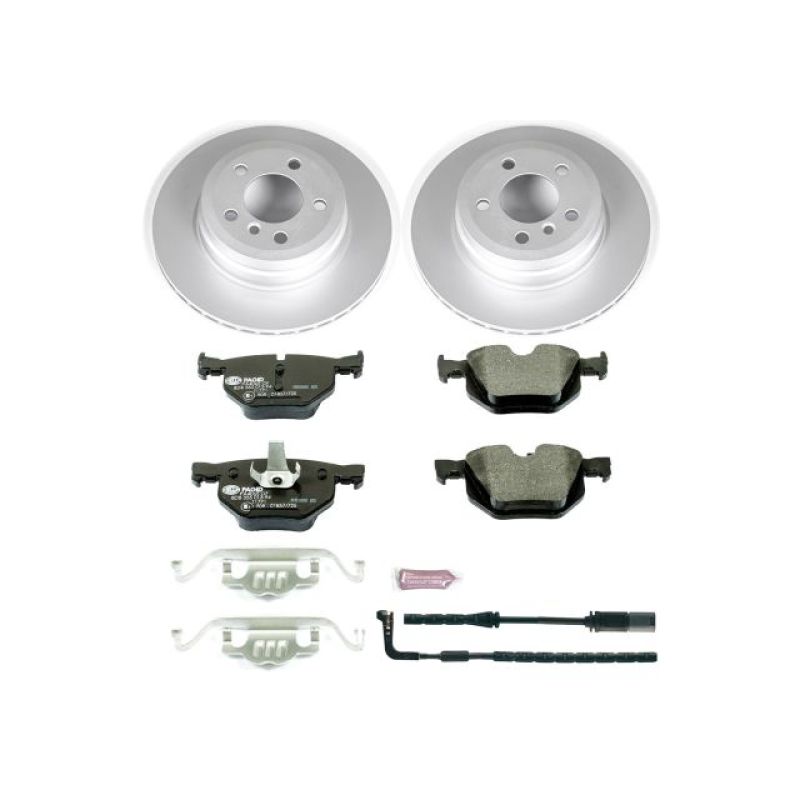 PSB Euro-Stop Kit - Power Stop 07-15 BMW X5 Rear Euro-Stop Brake Kit