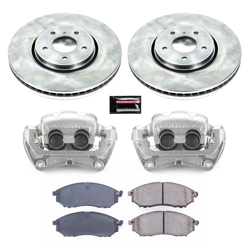 PSB Autospecialty Kit - Power Stop 2014 Infiniti QX70 Front Autospecialty Kit w/Cals