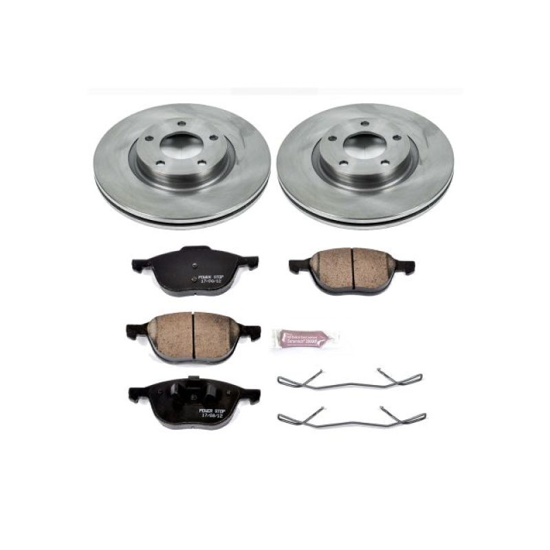PSB Autospecialty Kit - Power Stop 04-13 Mazda 3 Front Autospecialty Brake Kit