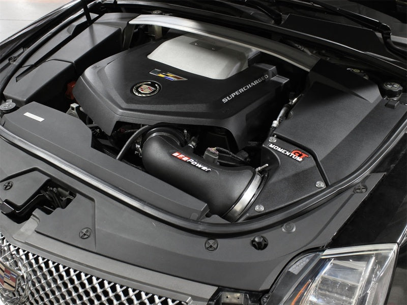 AFE Momentum GT Cold Air Intakes - aFe Momentum GT Pro DRY S Cold Air Intake System 09-15 Cadillac CTS-V V8 6.2L (sc)