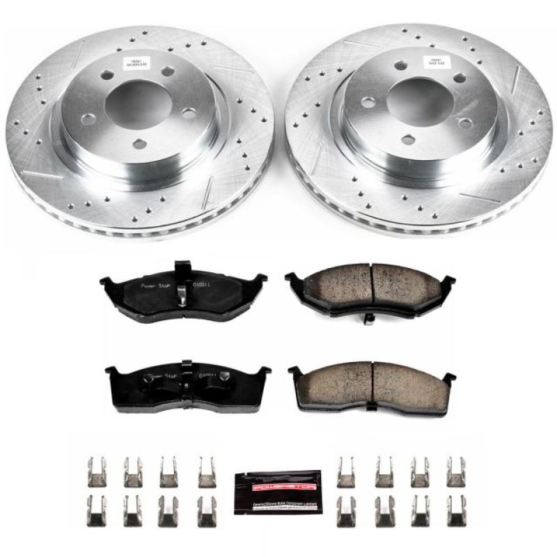 PSB Z23 Evolution Kit - Power Stop 99-04 Chrysler 300M Front Z23 Evolution Sport Brake Kit
