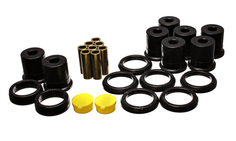 ES Cntrl Arm Bushings - Black - Energy Suspension 92-97 Crown Victoria / 92-97 Grand Marquis Black Rear End Control Arm Bushing Set