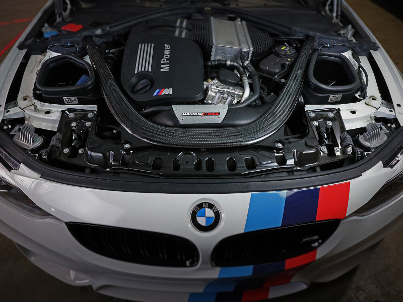 AFE Magnum FORCE Stage-2 Cold Air Intakes - aFe POWER Magnum FORCE Stage-2 Pro 5R Cold Air Intake System 15-19 BMW M3/M4 3.0L