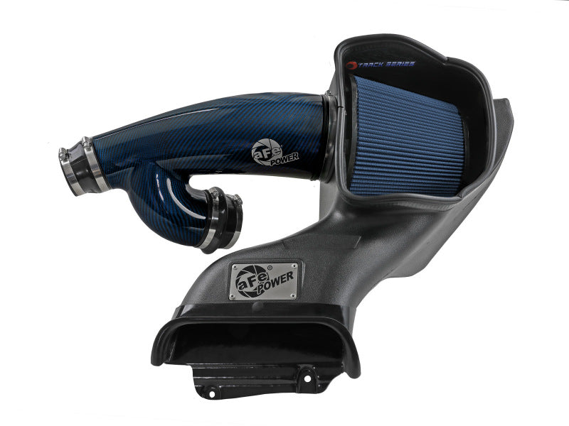 AFE Track Series Intake - aFe 17-24 Ford F-150 Track Series Blue Kevlar Carbon Fiber C/A Intake System w/Black Pro 5R Filter