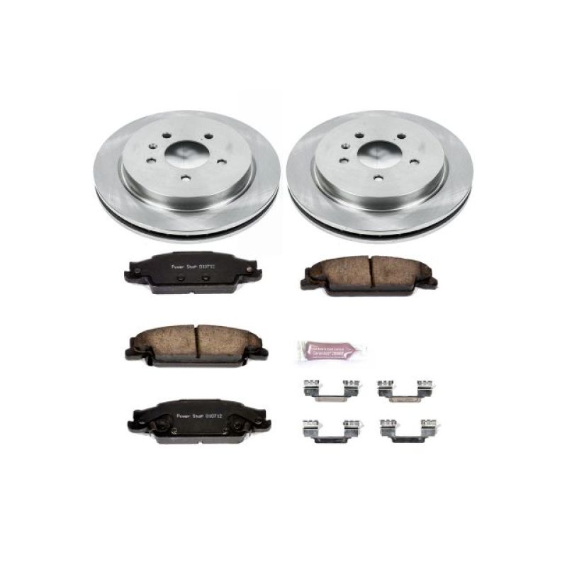 PSB Autospecialty Kit - Power Stop 03-07 Cadillac CTS Rear Autospecialty Brake Kit
