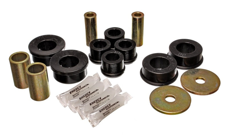 ES Cntrl Arm Bushings - Black - Energy Suspension 02-06 Subaru Impreza/WRX Black Front Control Arm Bushing Set