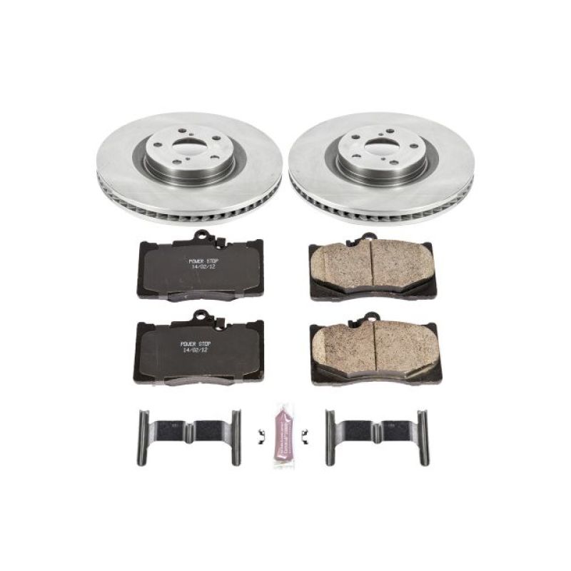 PSB Autospecialty Kit - Power Stop 09-11 Lexus GS350 Front Autospecialty Brake Kit