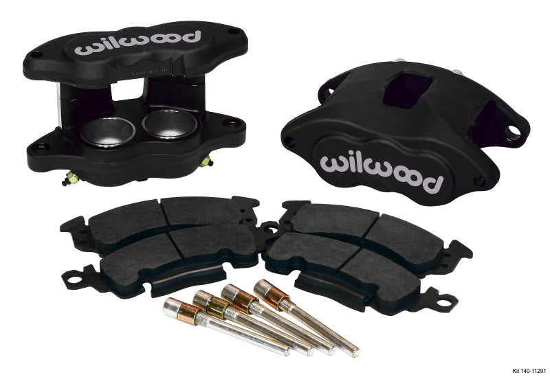 WIL D52 Brake Kit - Wilwood D52 Front Caliper Kit - Gray Type III Ano 2.00 / 2.00in Piston 1.04in Rotor