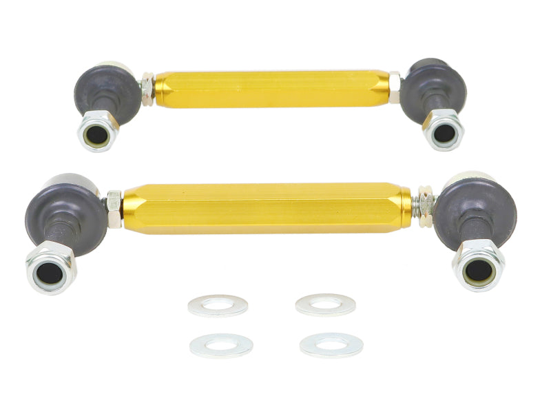 WL Sway Bar Links - Whiteline 11+ Ford Ranger PX 2WD/4WD Rear Swaybar link kit-Adjustable Extra Heavy Duty Ball Link