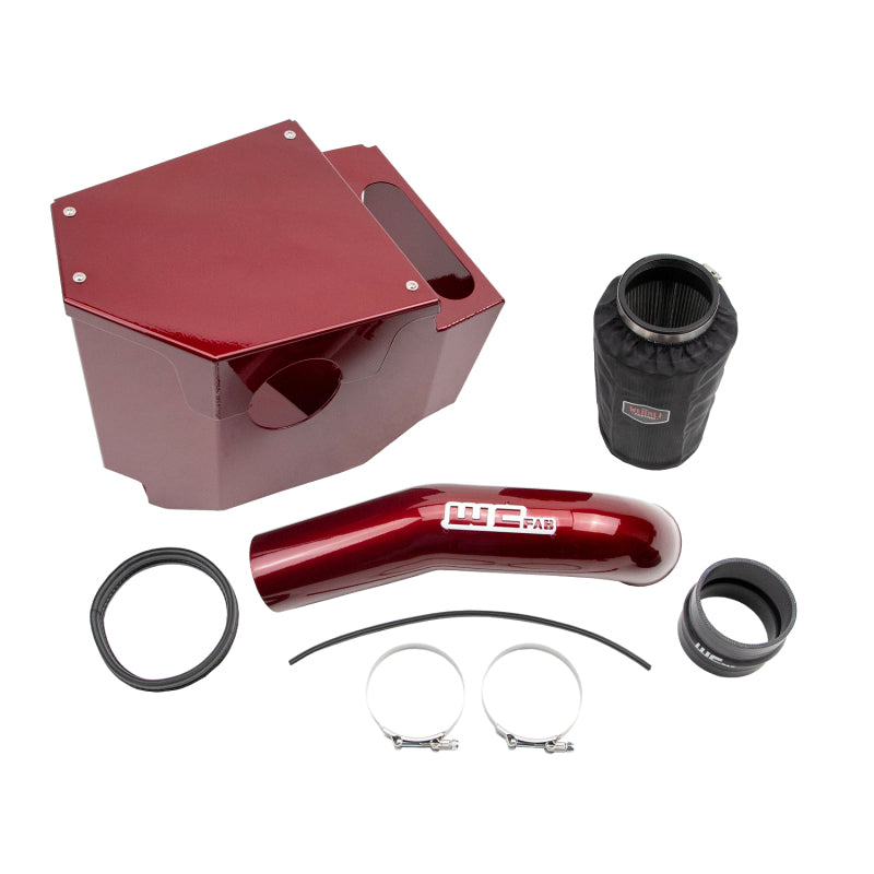 WCF Intake Kit - Wehrli 20-24 Chevrolet 6.6L L5P Duramax 4in Intake Kit - Red