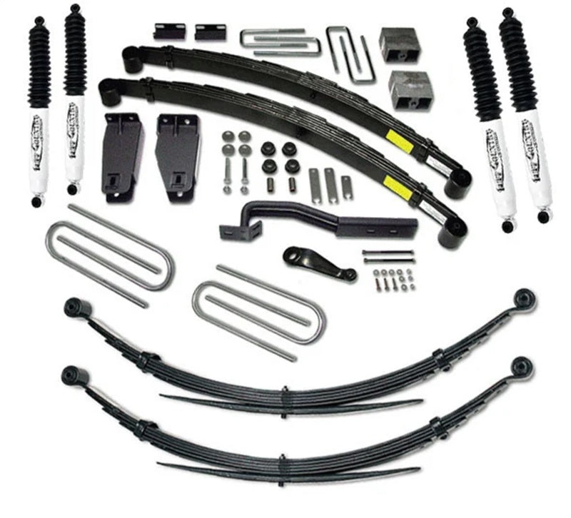 TUF Lift Kits - Tuff Country 88-96 F-250 4X4 6in Lift Kit w/Rr Leaf Springs No Shocks