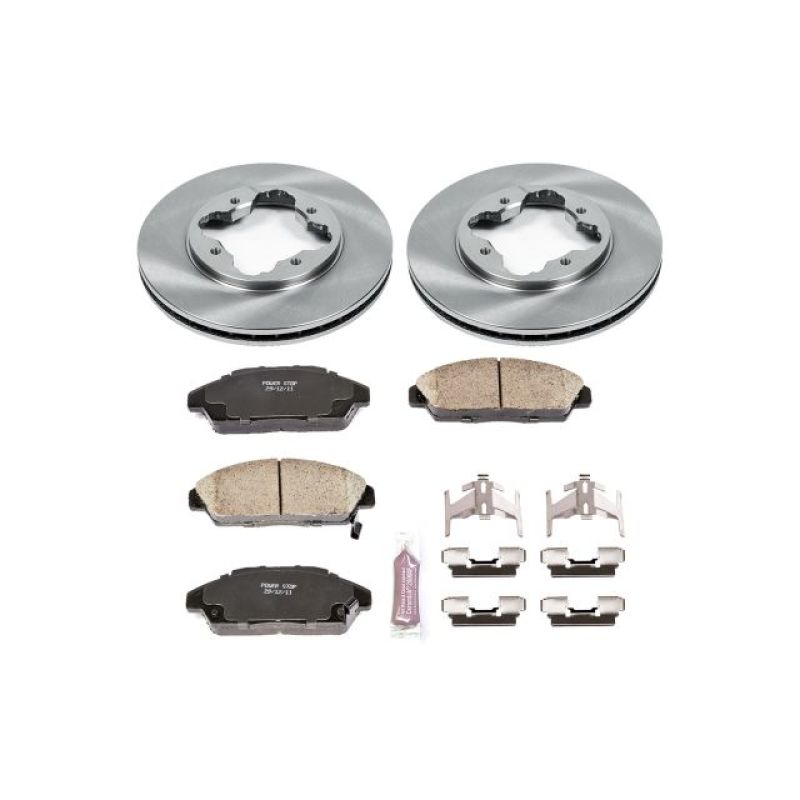 PSB Autospecialty Kit - Power Stop 90-93 Honda Accord Front Autospecialty Brake Kit