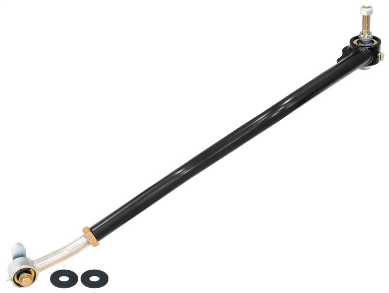ROK Trac Bars - RockJock TJ/LJ/XJ/MJ Johnny Joint Trac Bar Front Bolt-On Adjustable Greasable