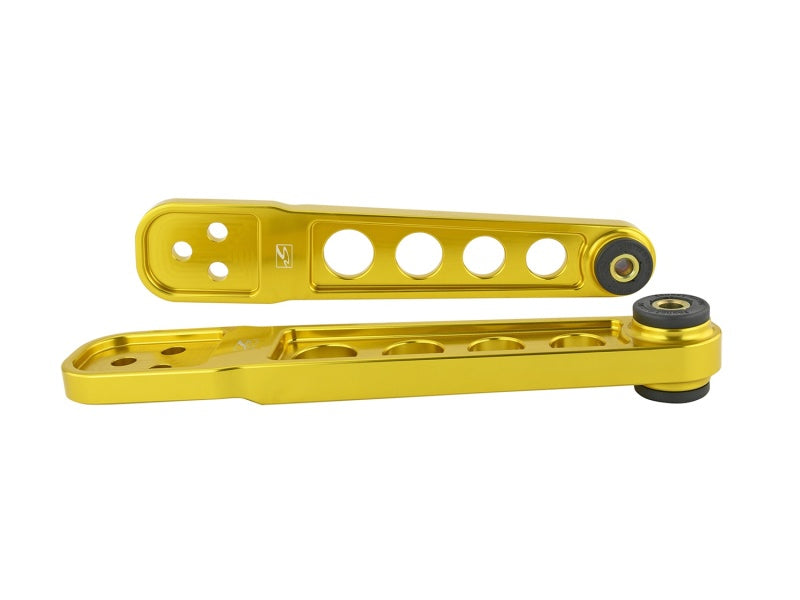 SK Control Arms - Skunk2 01-05 Honda Civic Gold Anodized Rear Lower Control Arm (Includes Socket Tool)