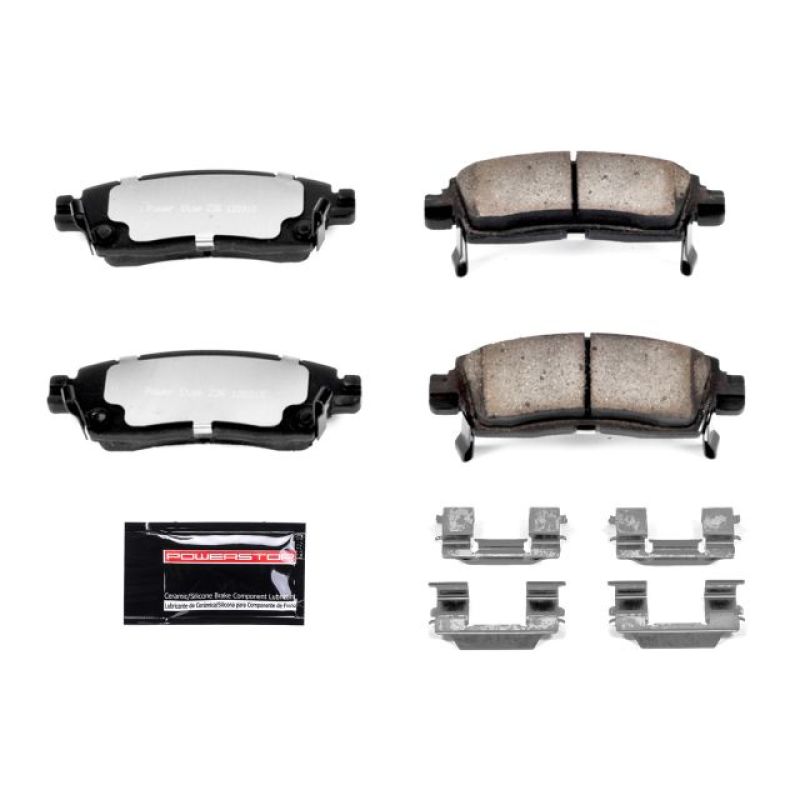 PSB Z36 Truck & Tow Brake Pads - Power Stop 08-17 Buick Enclave Rear Z36 Truck & Tow Brake Pads w/Hardware