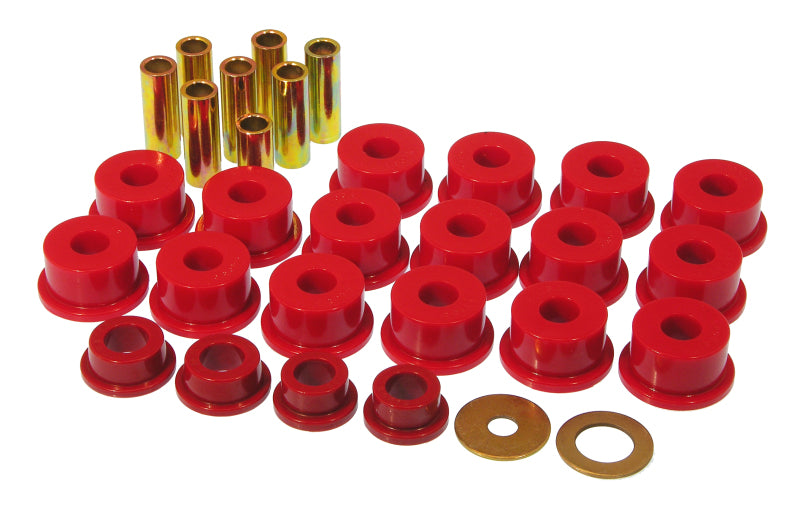 PRO Control Arm Bushings - Red - Prothane 90-95 Toyota 4Runner 4wd Rear Control Arm Bushings - Red