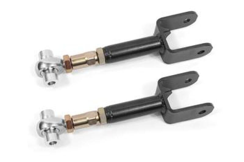 BMR Control Arms - BMR 78-87 G-Body Upper Control Arms DOM On-car Adj Rod Ends - Black Hammertone