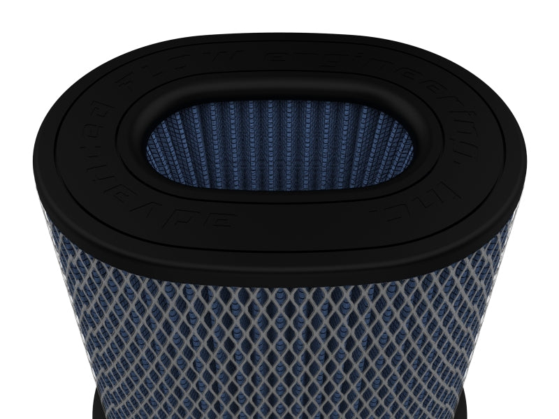AFE Universal Pro-10 R Filter - aFe MagnumFLOW HD Air Filters Pro 10R Oval 7in X 4.75in F 9in X 7in T X 9H