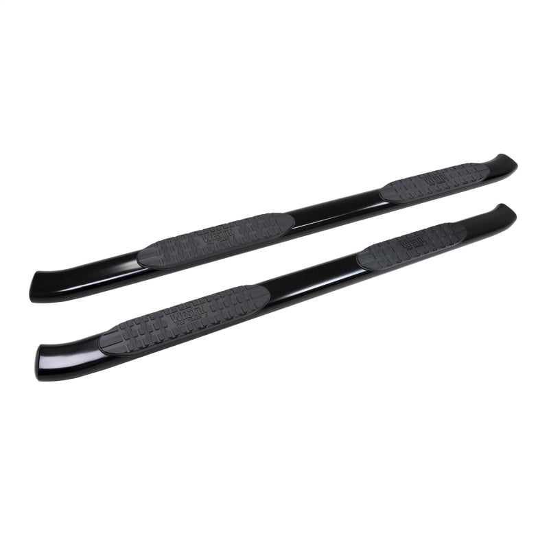 WES Nerf Bars - PRO TRAXX 5 - Westin 2019 Chevrolet Silverado/Sierra 1500 Crew Cab Non LD PRO TRAXX 5 Oval Nerf Step Bars - Black