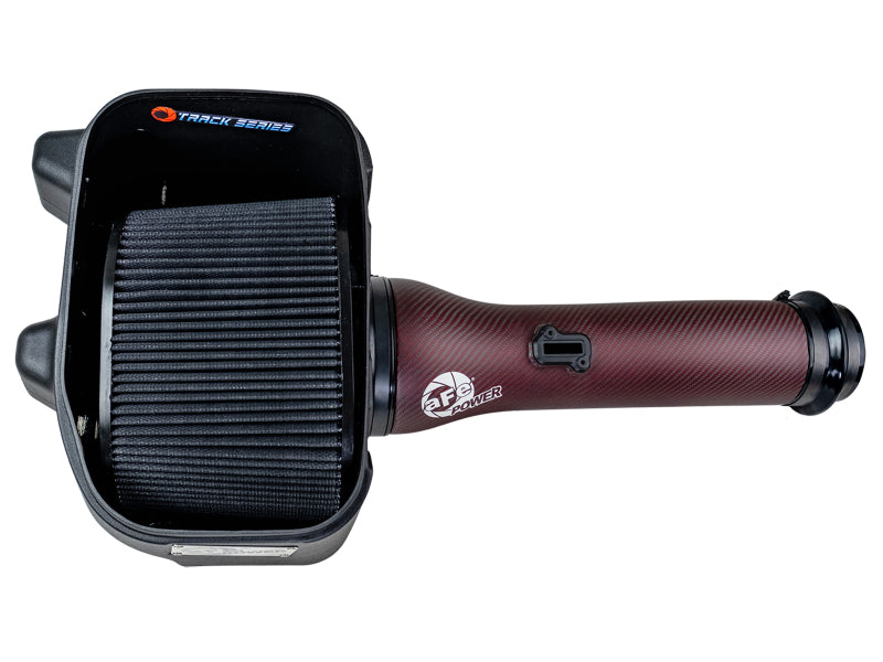 AFE Track Series Intake - aFe 2025+ Dodge Ram 1500 RHO Track Series Red Kevlar Cold Air Intake System w/ Blk Pro 5R Filter