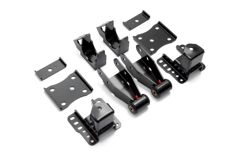 QAP Drop Kits - QA1 07-18 Chevrolet Silverado 1500 2WD 4-6in Lowering Kit - Single Adj.