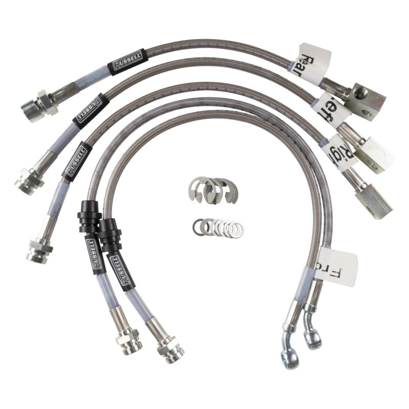 RUS Brake Line Kits - Russell Performance 89-92 Pontiac Firebird/Trans Am Brake Line Kit